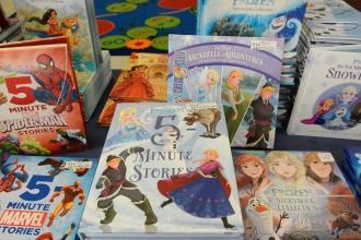 A bunch of books on a table