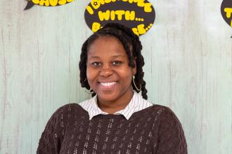 A portrait photo of teacher Laeticia Charles