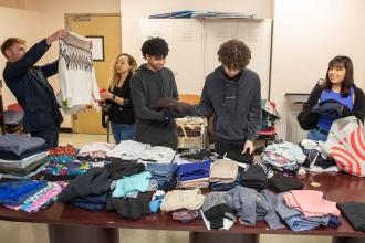 A school thrift shop