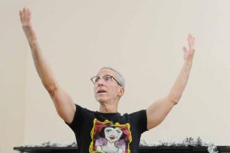 Dancing to his own drummer