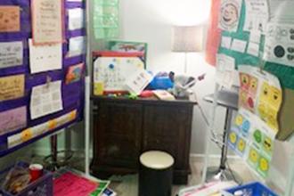 Inside my home classroom