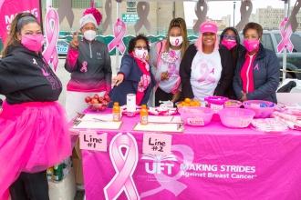 Making Strides Against Breast Cancer walks 2021