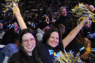 UFT members cheer