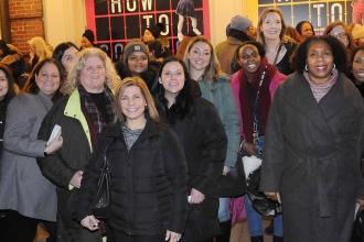 Teachers at a Broadway Show