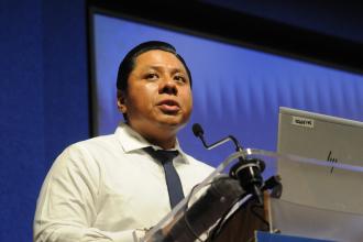 Dr. Raul Garcia speaks during 2026 Clinicians Appreciation Day.