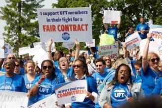 UFT Contract Rally