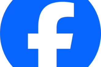 facebook logo round icon