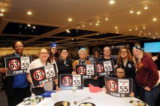 Bronx parents who joined UFT members in Albany make it plain about the importance of “making it 55” when it comes to Tier 6.