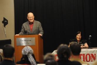 UFT President Michael Mulgrew thanks nurses for using their collective voice and bargaining power to advocate for both their patients and colleagues.
