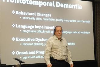 DaiWai Olson, a nurse and professor at University of Texas Southwestern, delivers an engaging keynote address on confusion, delirium and dementia.