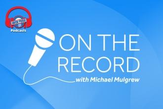 On the Record podcast logo for 3 Up