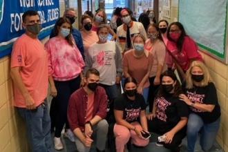 Wear Pink Day Rachel Carson HS