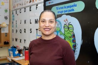 PS 4 teacher Iolani Grullon (no relation to Oliver) sees the positive impact: “You can’t teach a hungry tummy!”