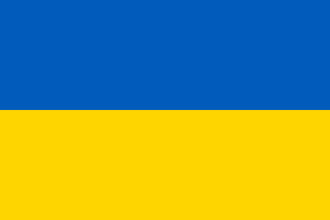 Blue and yellow flag