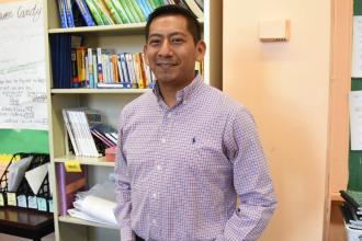 International HS at Union Square teacher Juan Carlos Perez says teaching in a cl