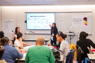 Members participate in a workshop at the 2024 UFT Early Childhood Conference