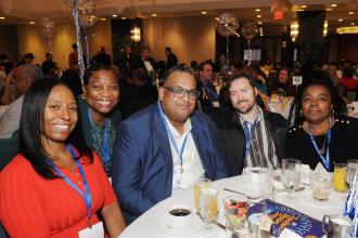 District 75 members attend Teacher Union Day at the Midtown Hilton on Nov. 3, 2024
