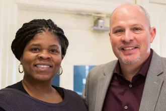 Mulgrew visits PS 277