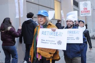 Retirees stand up for workers