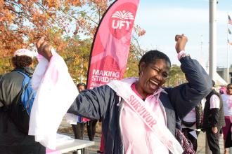 Strides Against Breast Cancer walk 2019