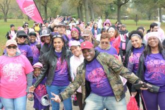Strides Against Breast Cancer walk 2019