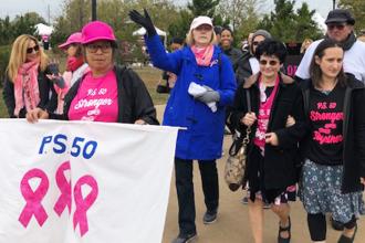Strides Against Breast Cancer walk 2019 