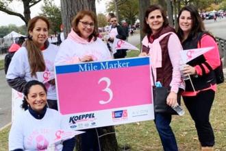 Strides Against Breast Cancer walk 2019