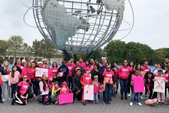 Strides Against Breast Cancer walk 2019