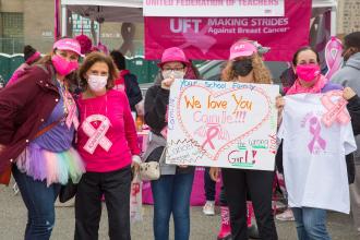Making Strides Against Breast Cancer walks 2021
