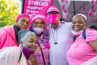 Making Strides Against Breast Cancer walks 2021