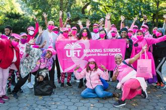Making Strides Against Breast Cancer walks 2021