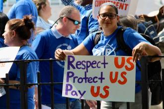 UFT Contract Rally