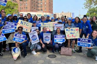 UFT Contract Rally