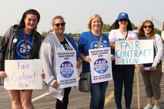 UFT Contract Rally
