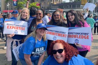 UFT Contract Rally