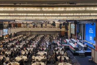 More than 1,100 UFT members gather for the UFT Spring Education Conference at the New York Hilton on May 16, 2026.