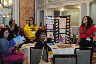Members participate in “Journey Through Hidden Voices in Our Classroom,” one of the professional development workshops offered at the 2026 UFT Spring Education Conference.