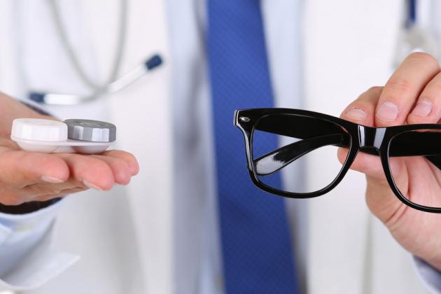 Eyeglasses and contacts