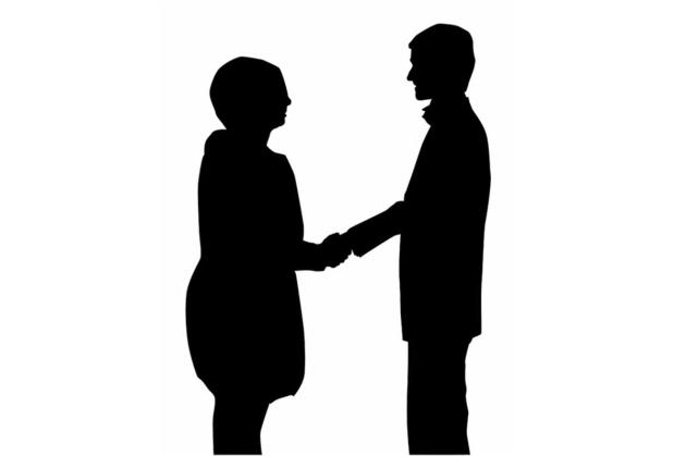 Shaking hands in agreement - generic
