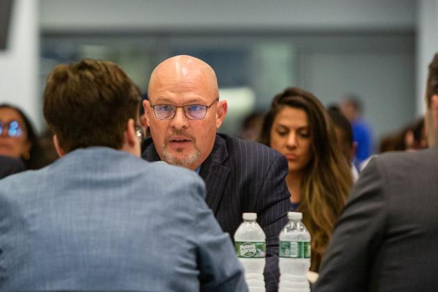 UFT President Michael Mulgrew at the negotiating table