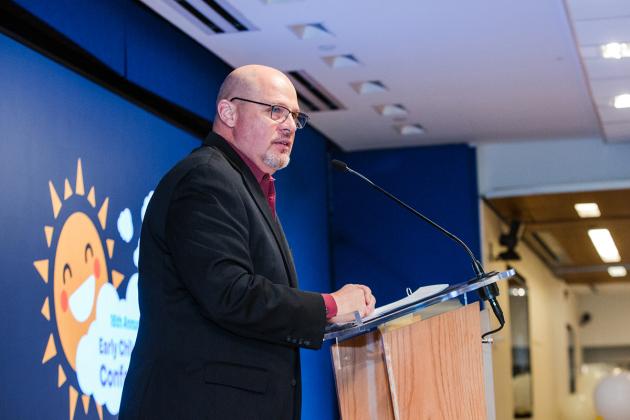 UFT President Michael Mulgrew speaks at the 2024 UFT Early Childhood conference.