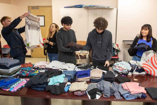 A school thrift shop