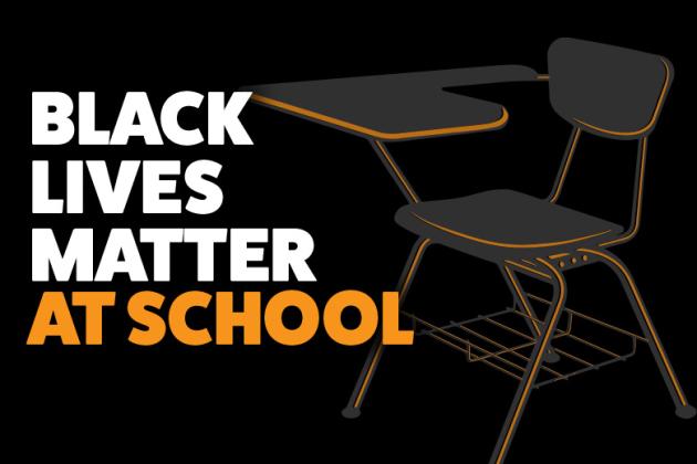 BLM at school 3 up graphic