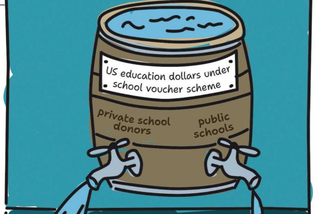Draining public education