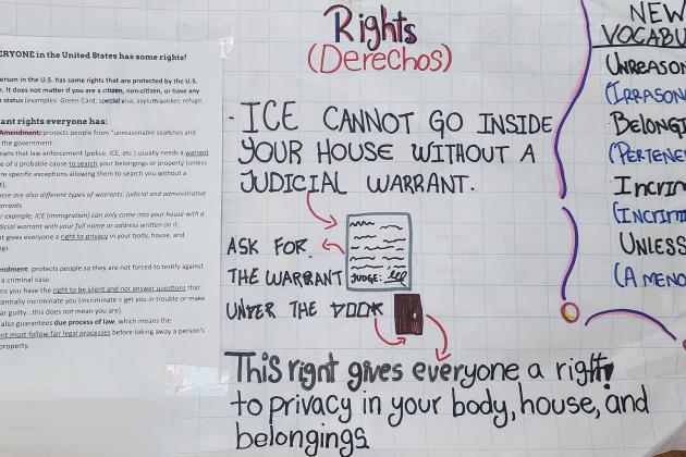 Defending immigrant students