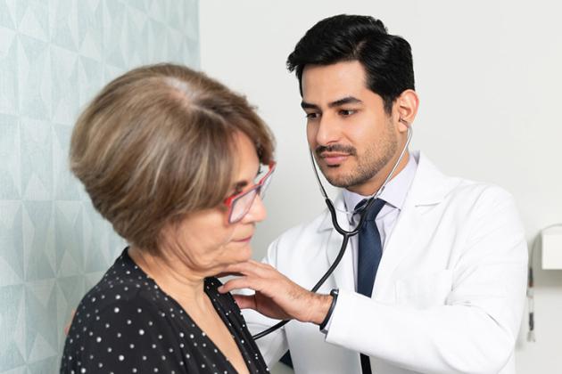 Doctor and patient