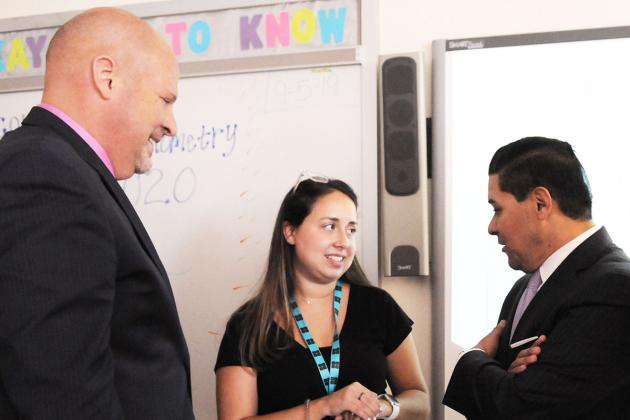 Mulgrew visits Bronx Leadership