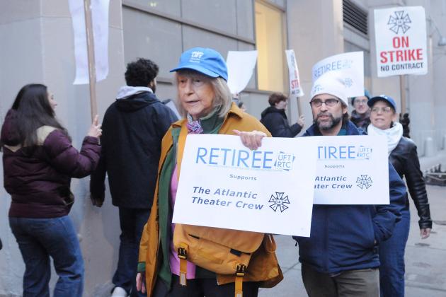 Retirees stand up for workers