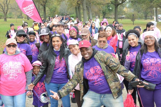 Strides Against Breast Cancer walk 2019