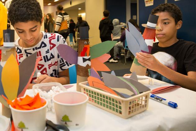 Thanksgiving Luncheon for Homeless Students 2019